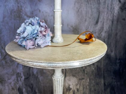 Piano tavolino tecnica distressing